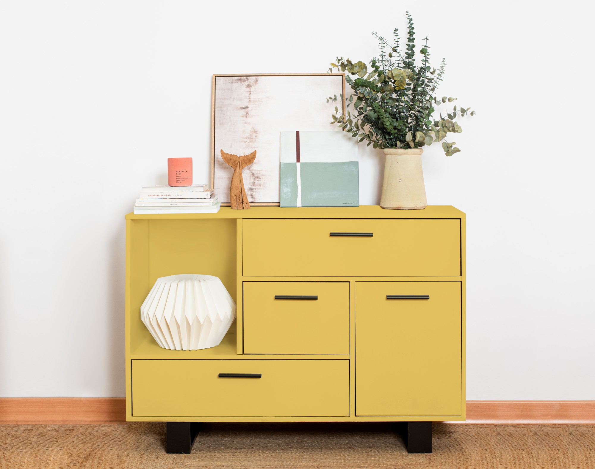 EGGSHELL PAINT EP-04 YELLOW OCHRE